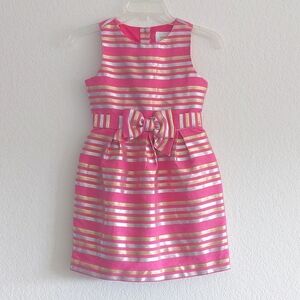 DRESSED UP by GYMBOREE  girls striped dress NWOT